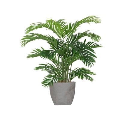 8" Artificial Palm Tree in Planter - Image 0