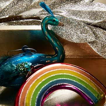 Glass Rainbow Ornament - Image 1