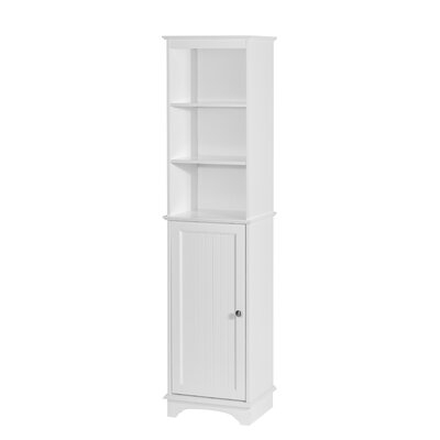 Blough 11.8"W x 59.84" H x 14.96" D Free-Standing Bathroom Cabinet - Image 0