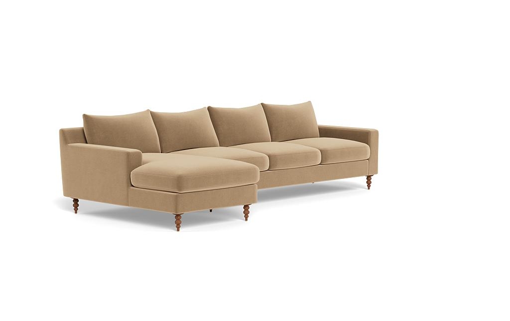 Sloan 4-Seat Left Chaise Sectional - Image 1