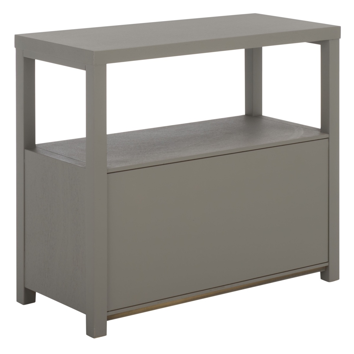 Ernest 2 Drawer 1 Shelf Chest - Grey - Image 8