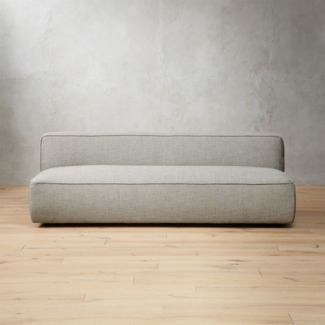 Lenyx Stone Armless Sofa - Image 0