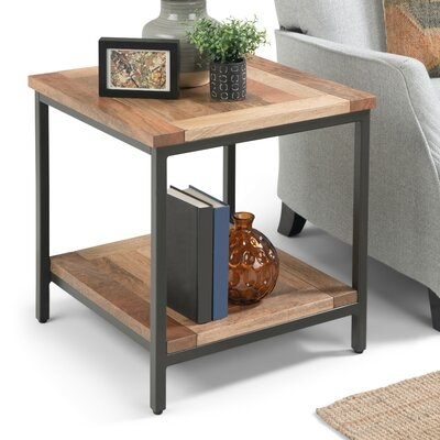 Studebaker Solid Wood End Table with Storage - Image 0