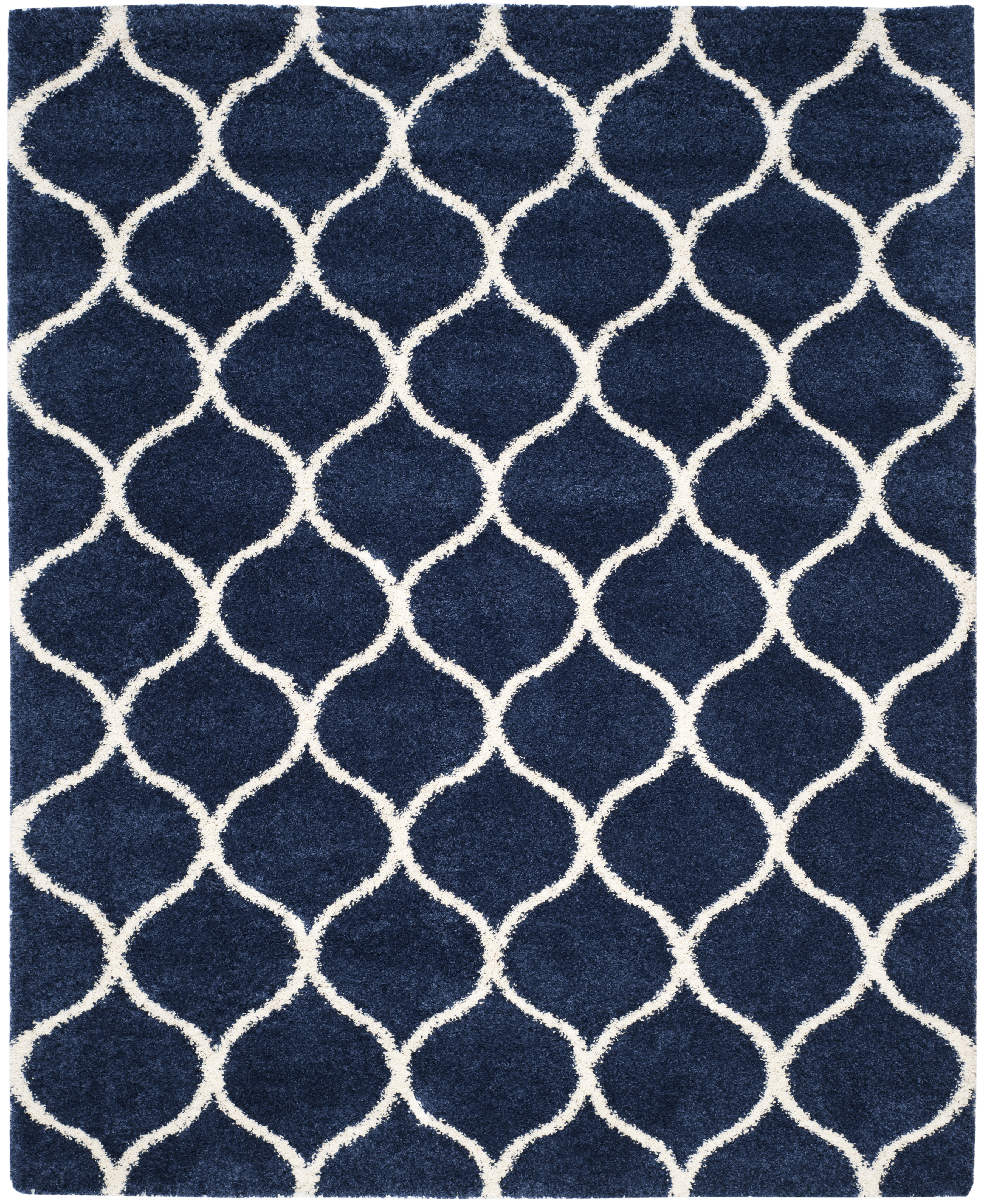 Arlo Home Woven Area Rug, SGH280C, Navy/Ivory,  11' X 15' - Image 0
