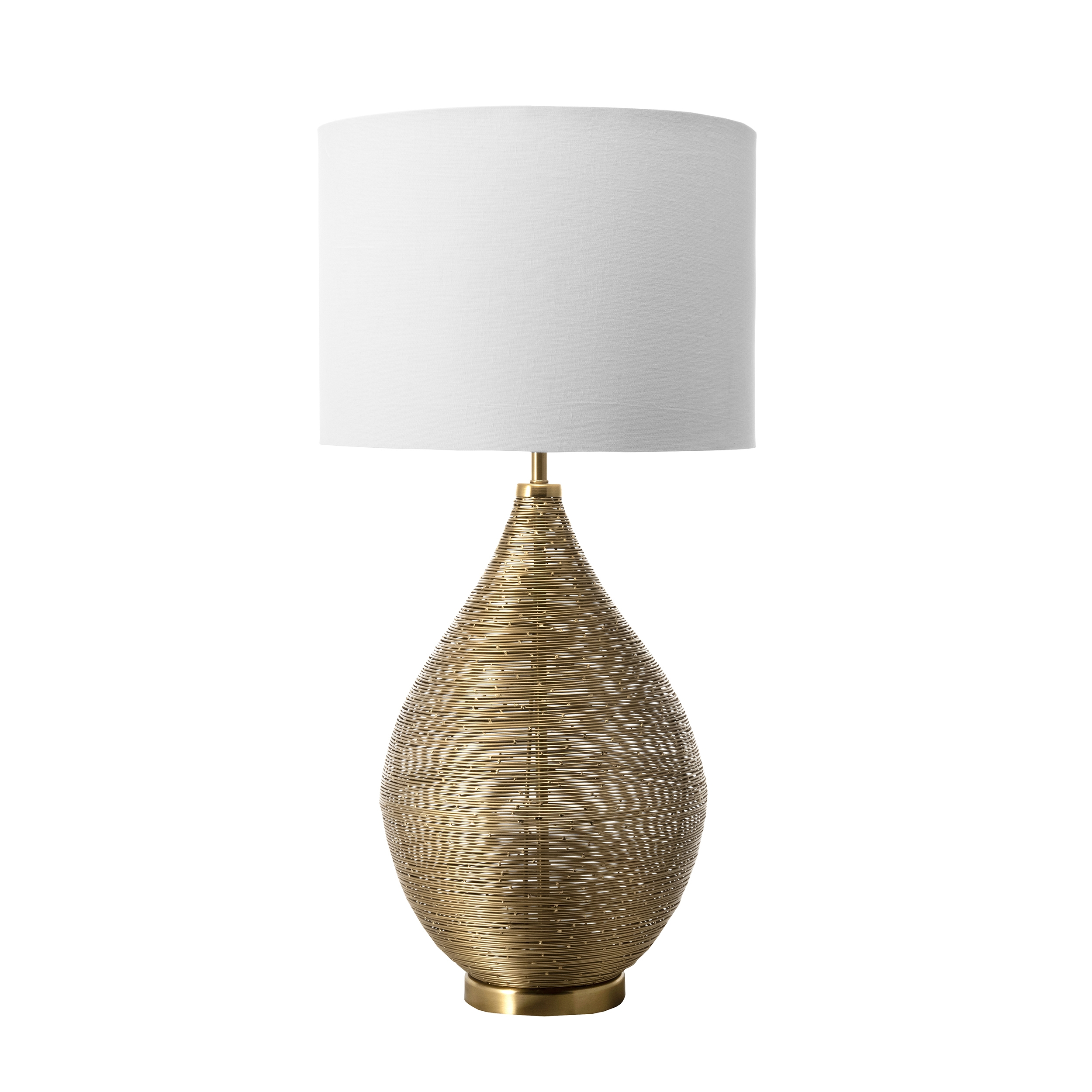 Barlow 26" Iron Wire Framed Table Lamp - Image 0