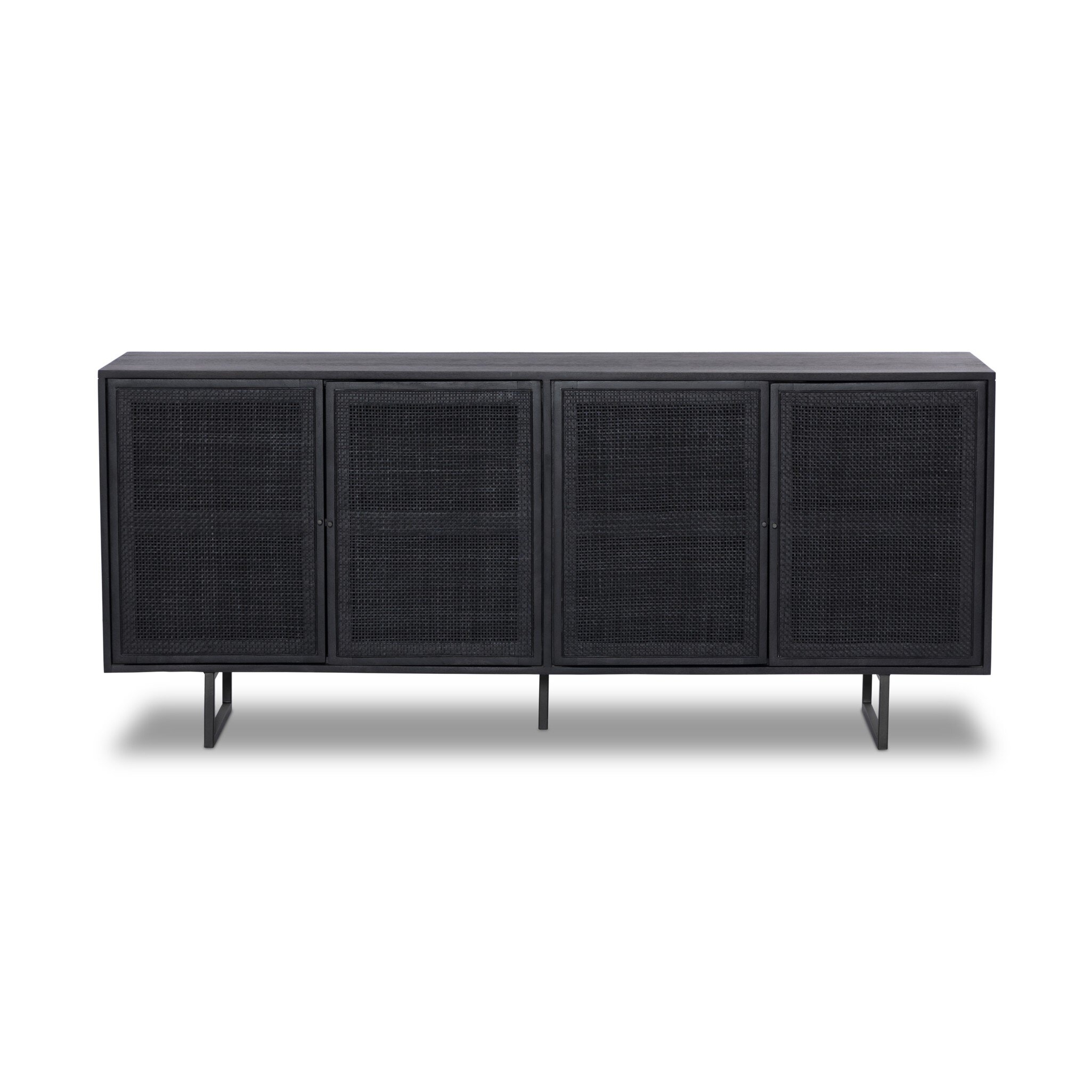 Carmel Sideboard - Black Wash - Image 0