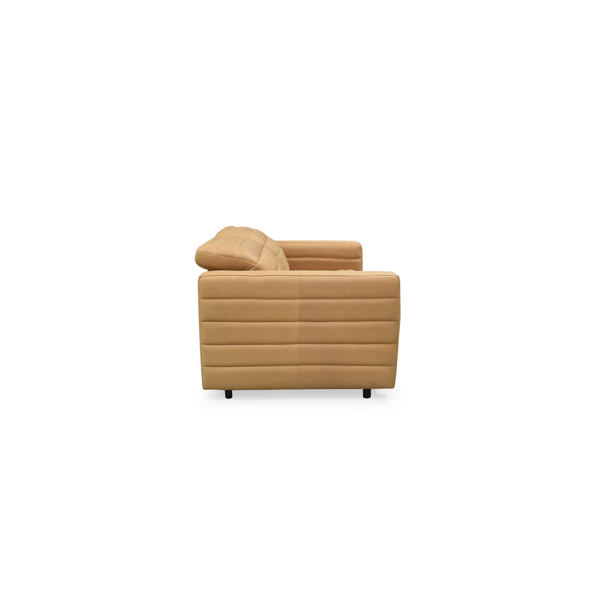 Juno Power Recliner Sofa Tan Leather - Image 2