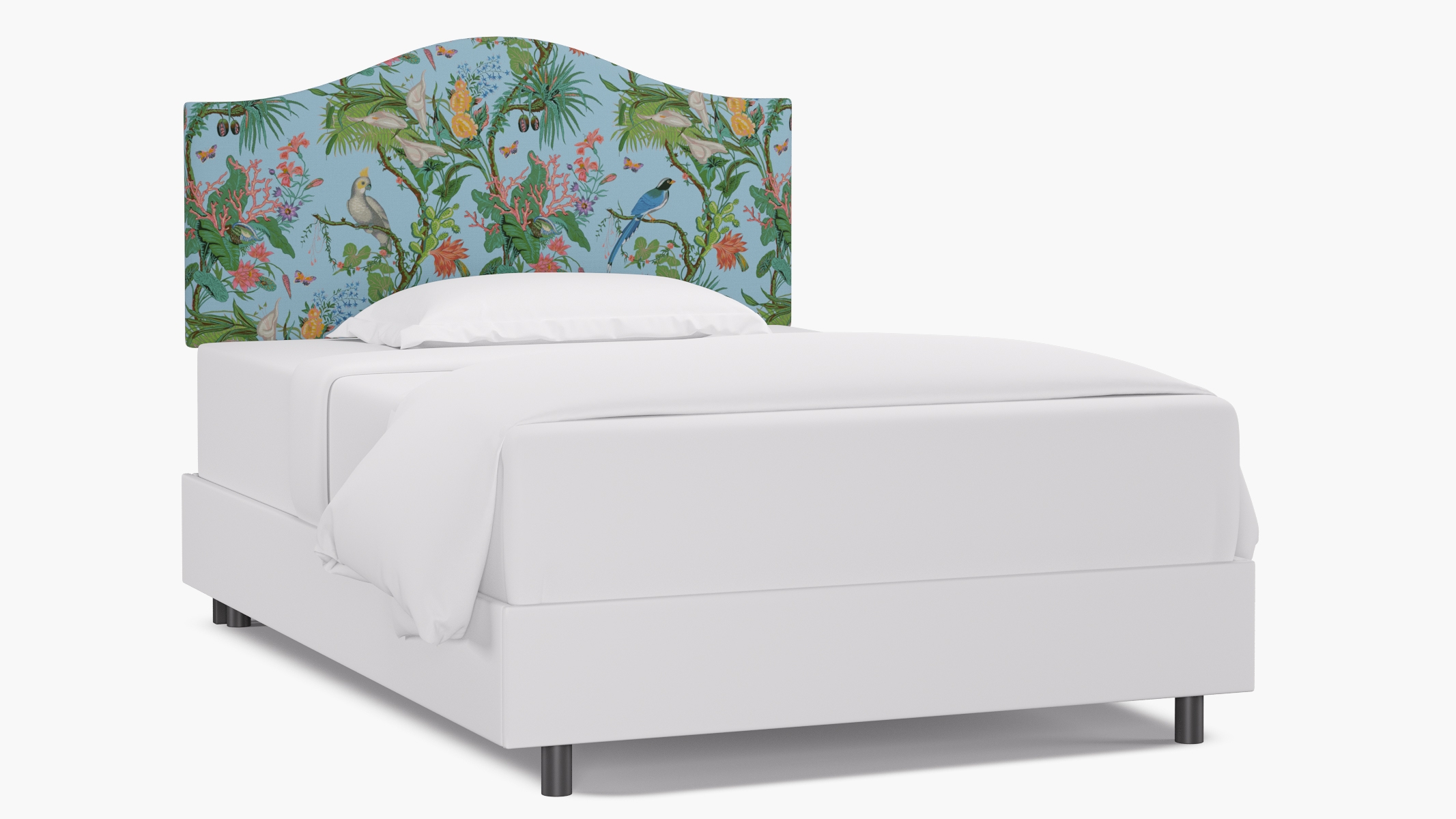 Camelback Headboard, Sky Cinque Terra, Full - Image 0