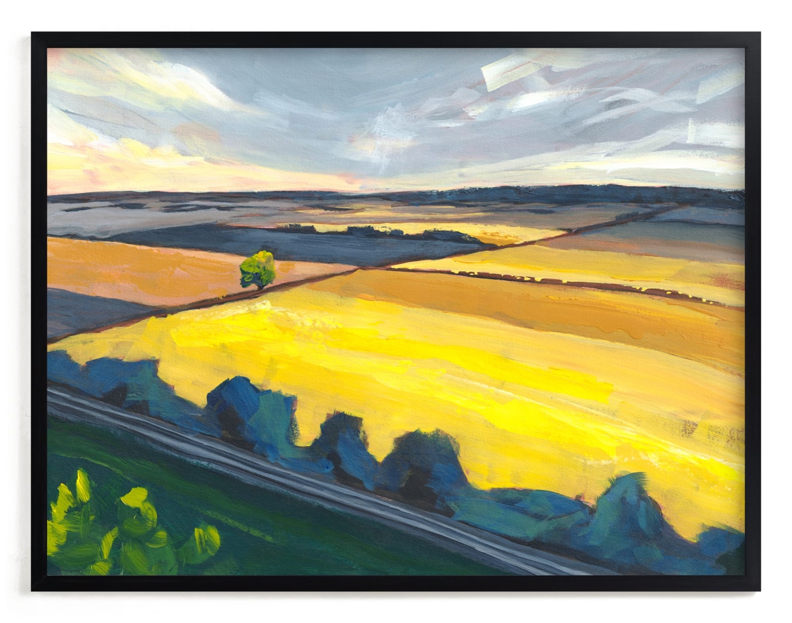 Amber Fields Limited Edition Fine Art Print 2 - Image 0