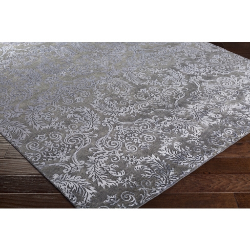 Etienne Gray Indoor 6' x 9' Handmade Rug - Image 1