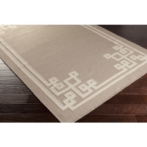 Alameda Beige Indoor 2' x 3' Handmade Rug - Image 1