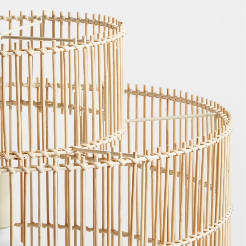 Noon Large Natural Wicker Pendant Light by Leanne Ford - Image 3