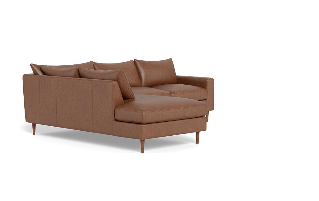 Sloan Leather 3-Seat Left Bumper Sectional - Image 1