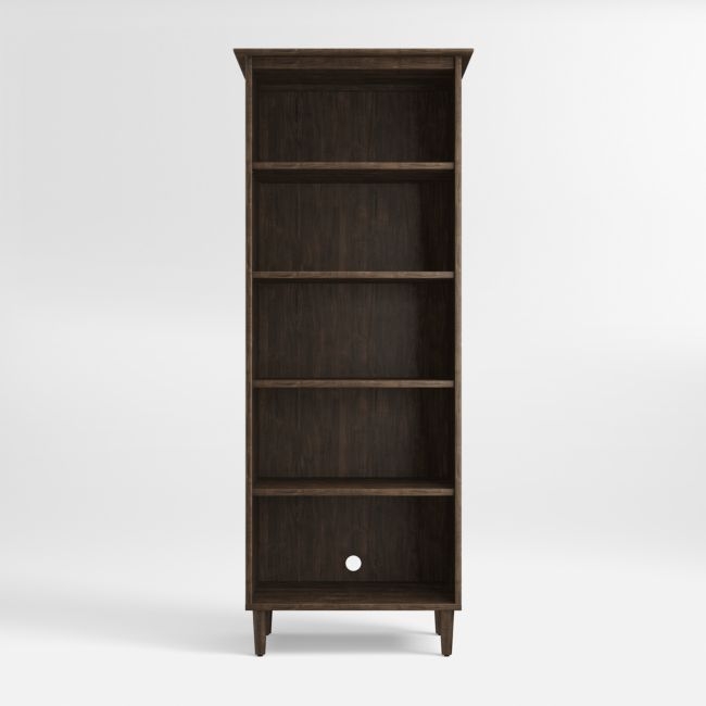 Kendall Charcoal Cherry Bookcase - Image 0