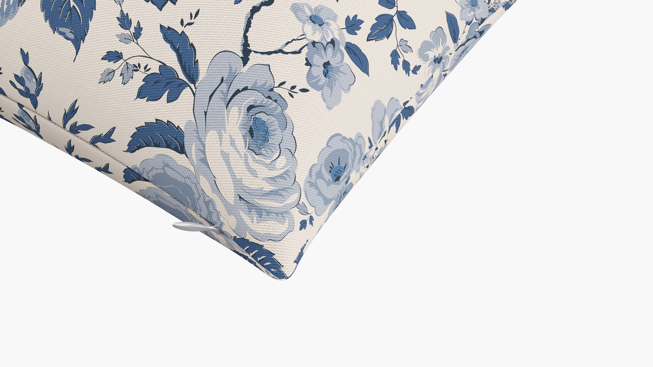 Throw Pillow 14" x 20", Delft Chintz, 14" x 20" - Image 1