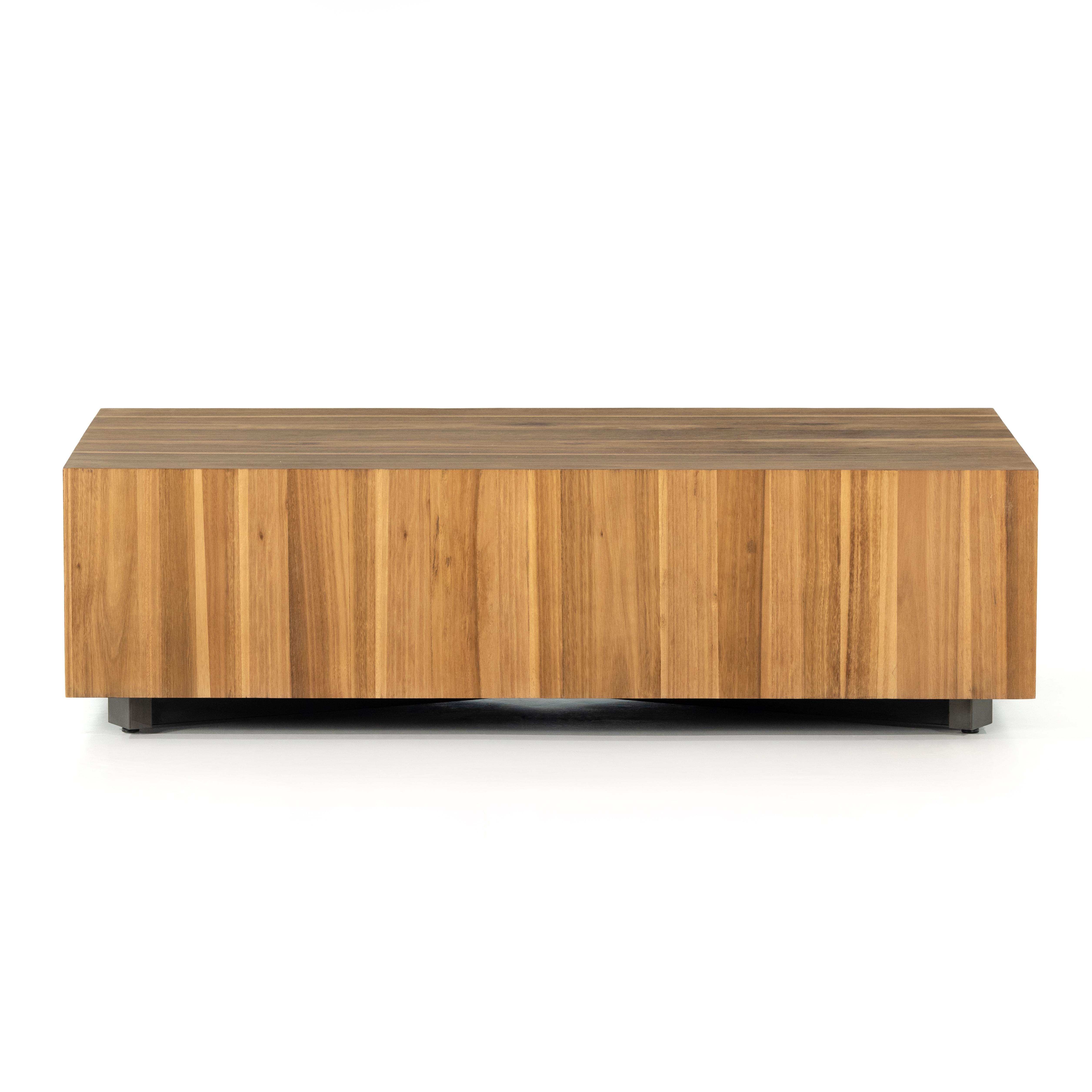 Hudson Rectangle Coffee Table - Natural Yukas - Image 2