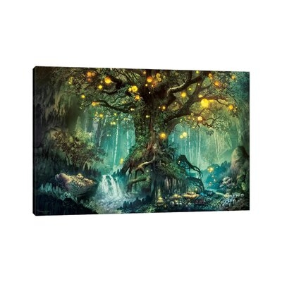 Dimlight Forest by Ferdinand Ladera - Wrapped Canvas Graphic Art - Image 0
