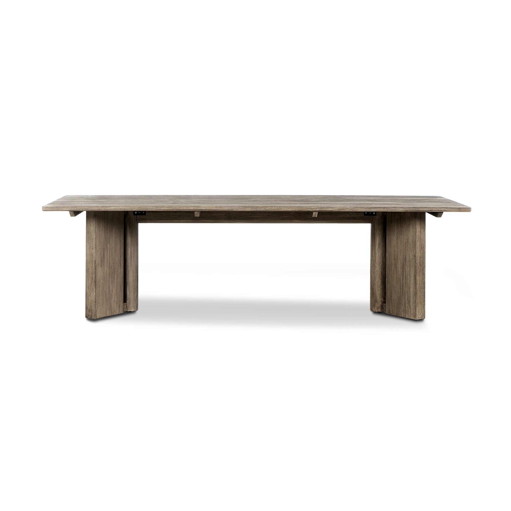 Huxley Outdoor Dining Table 110" - Smoke Grey - Image 2