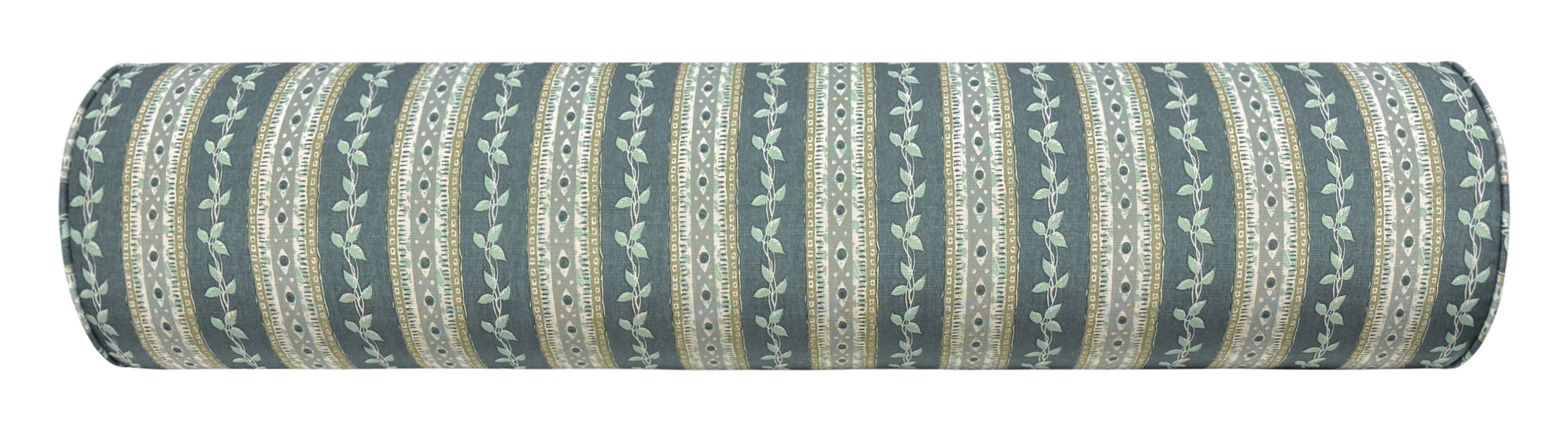 BOLSTER | ELLISTON HOUSE : TRELLIS // MARINE - TWIN // 9" X 24" - Image 2