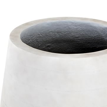 Ingall Round Planter, Ficonstone, Gray Ombre, 17.75"D X 19.75"H - Image 3