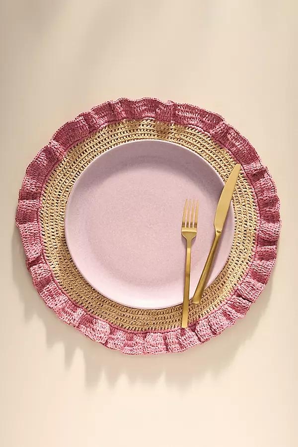 Handwoven Ruffle Placemat - Image 0
