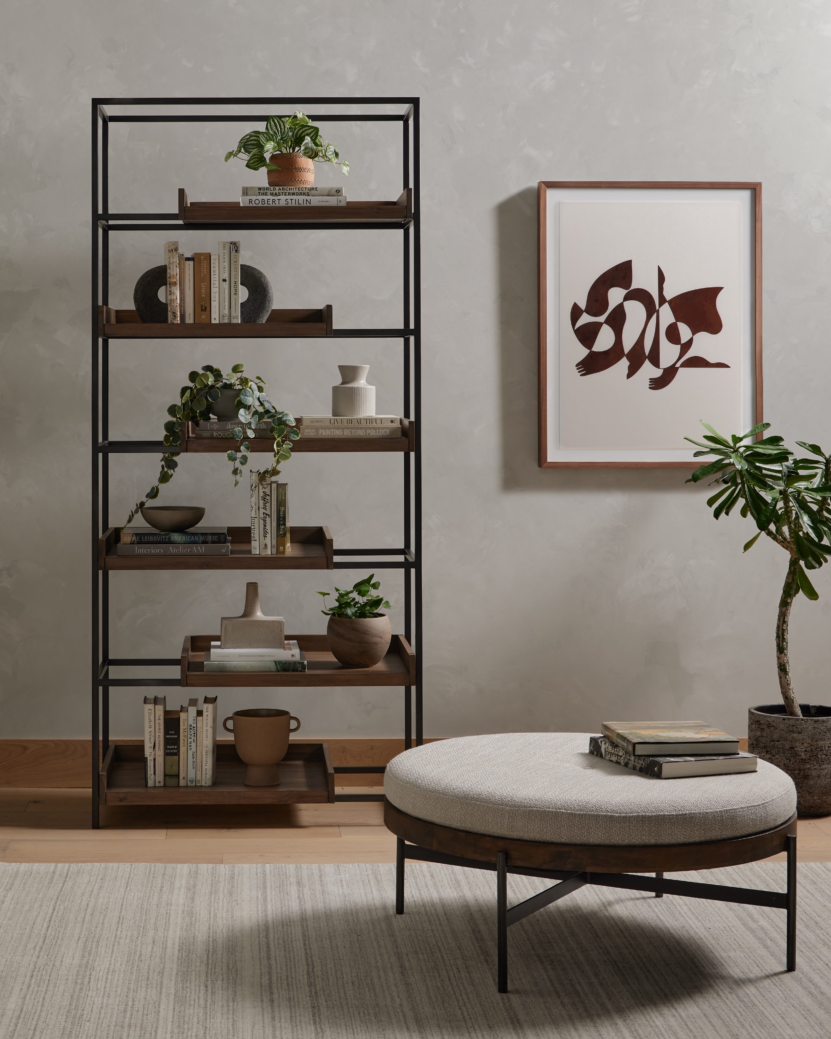 Edwyn Large Ottoman - Gibson Wheat - Image 12