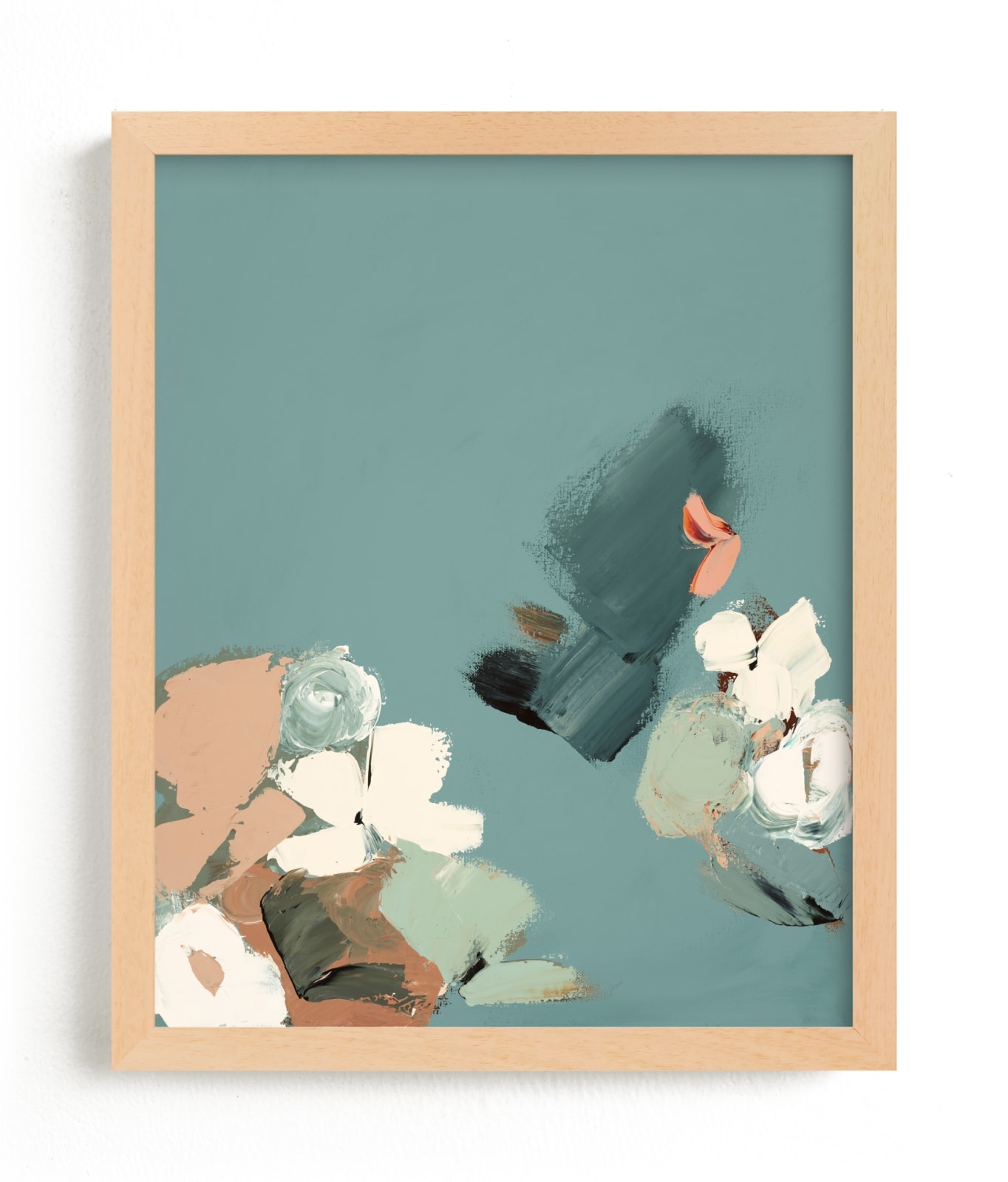 Cool Tone Abstract Botanical I Limited Edition Fine Art Print 2 - Image 0