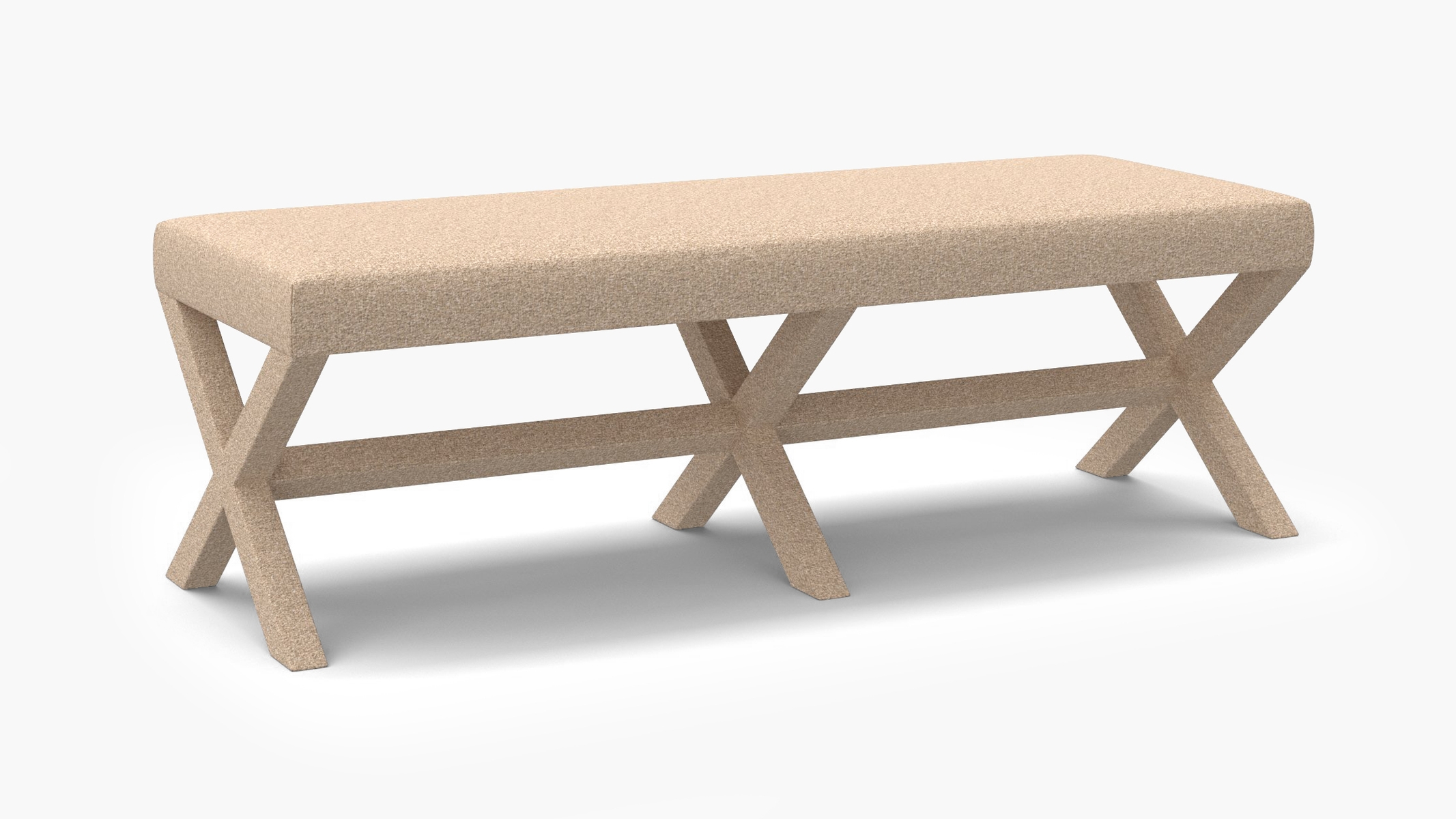 Double X Bench, Buff Boucle - Image 1