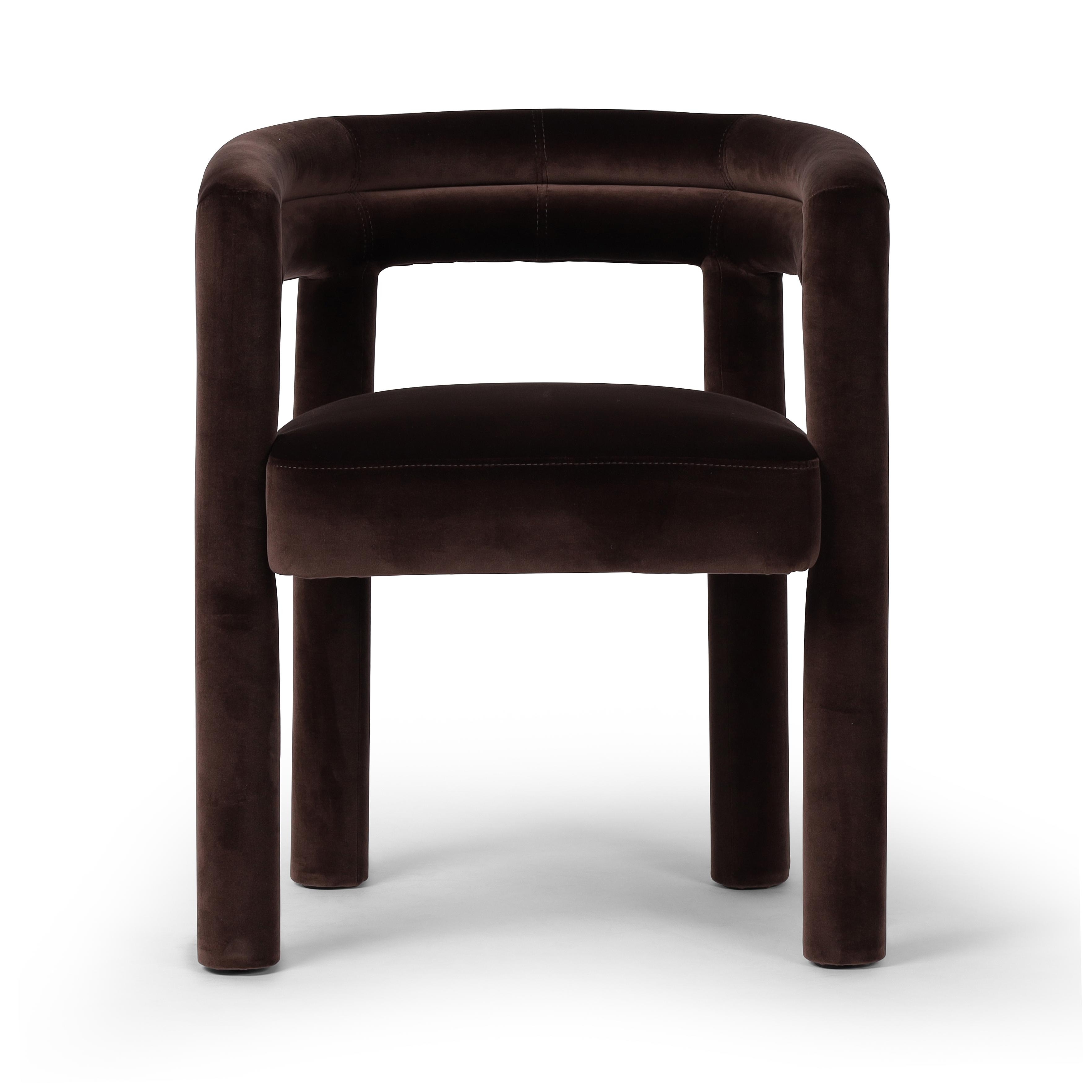 Tacova Dining Chair-Surrey Cocoa - Image 3