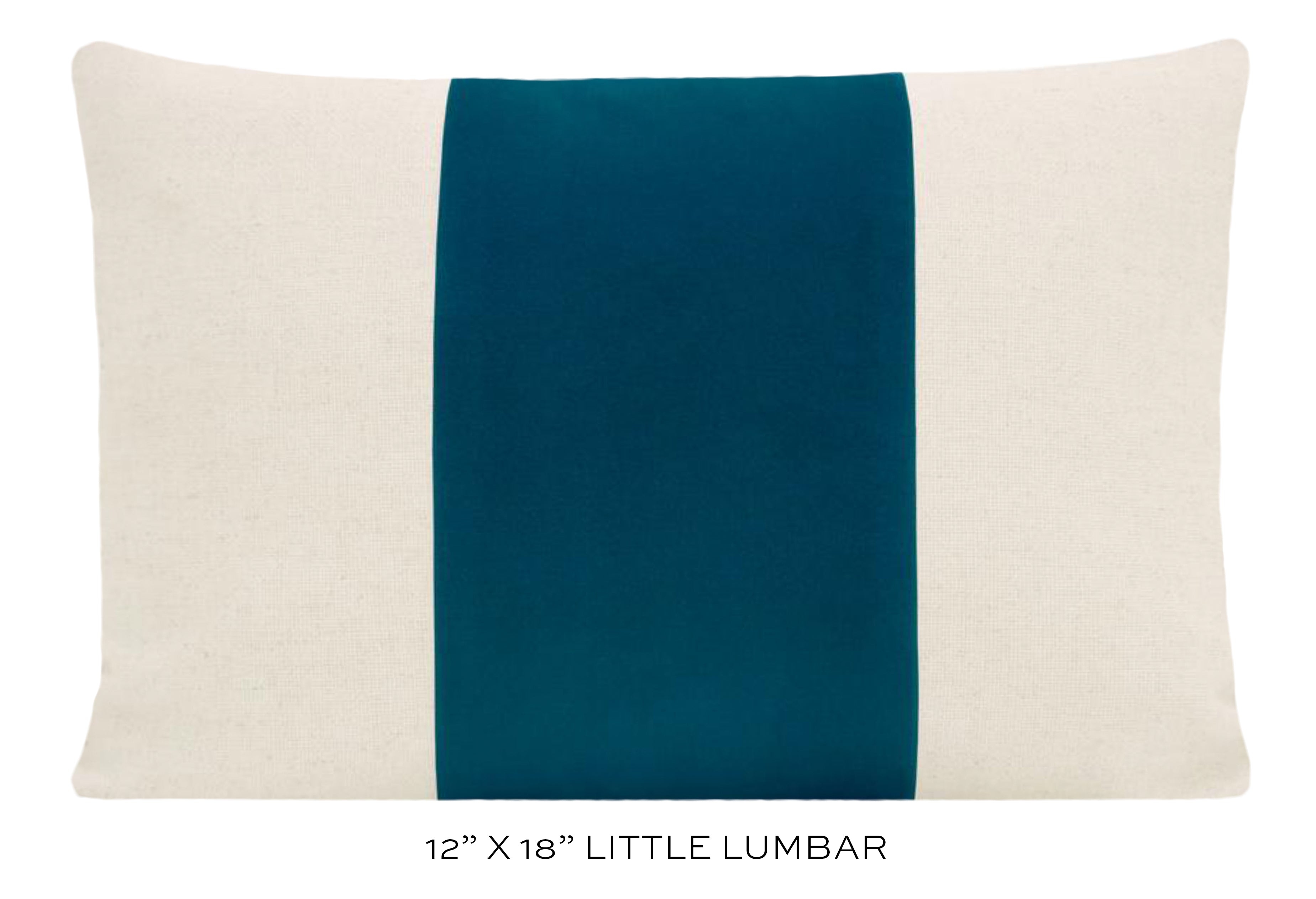 PANEL :: SIGNATURE VELVET // BALTIC BLUE - 14" X 36" - Image 4