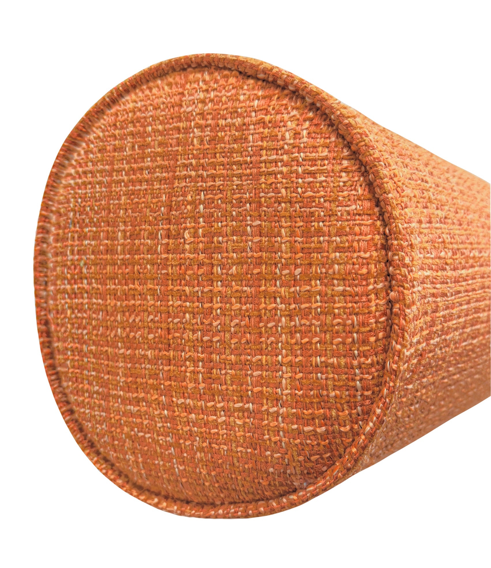 THE BOLSTER :: HEPBURN TWEED // TANGERINE - TWIN // 9" X 24" - Image 1