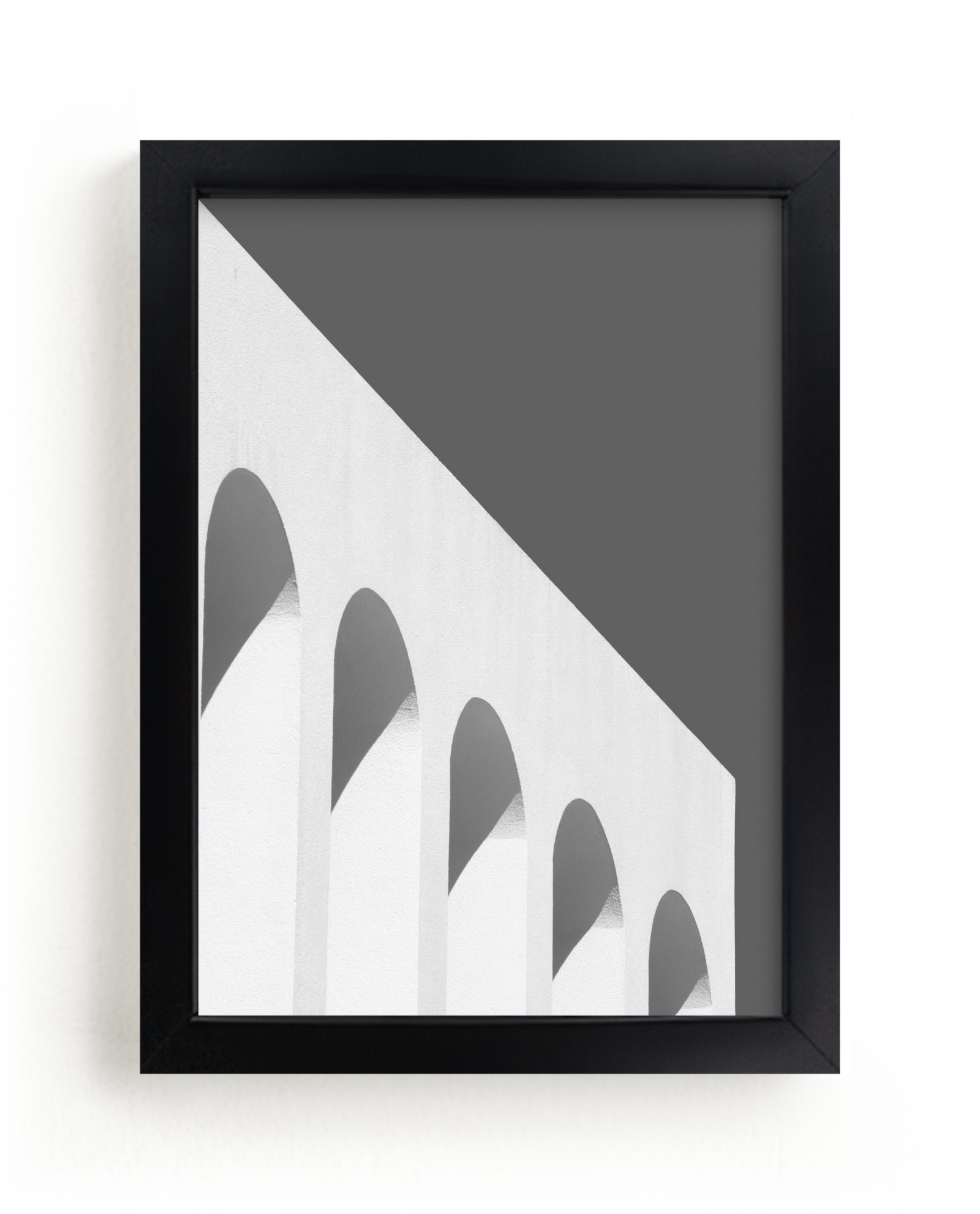 Arches In Black And White Open Edition Fine Art Print - Image 0