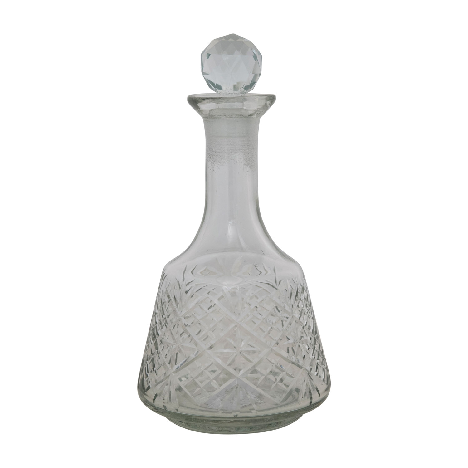 Etched Glass Decanter - Image 0