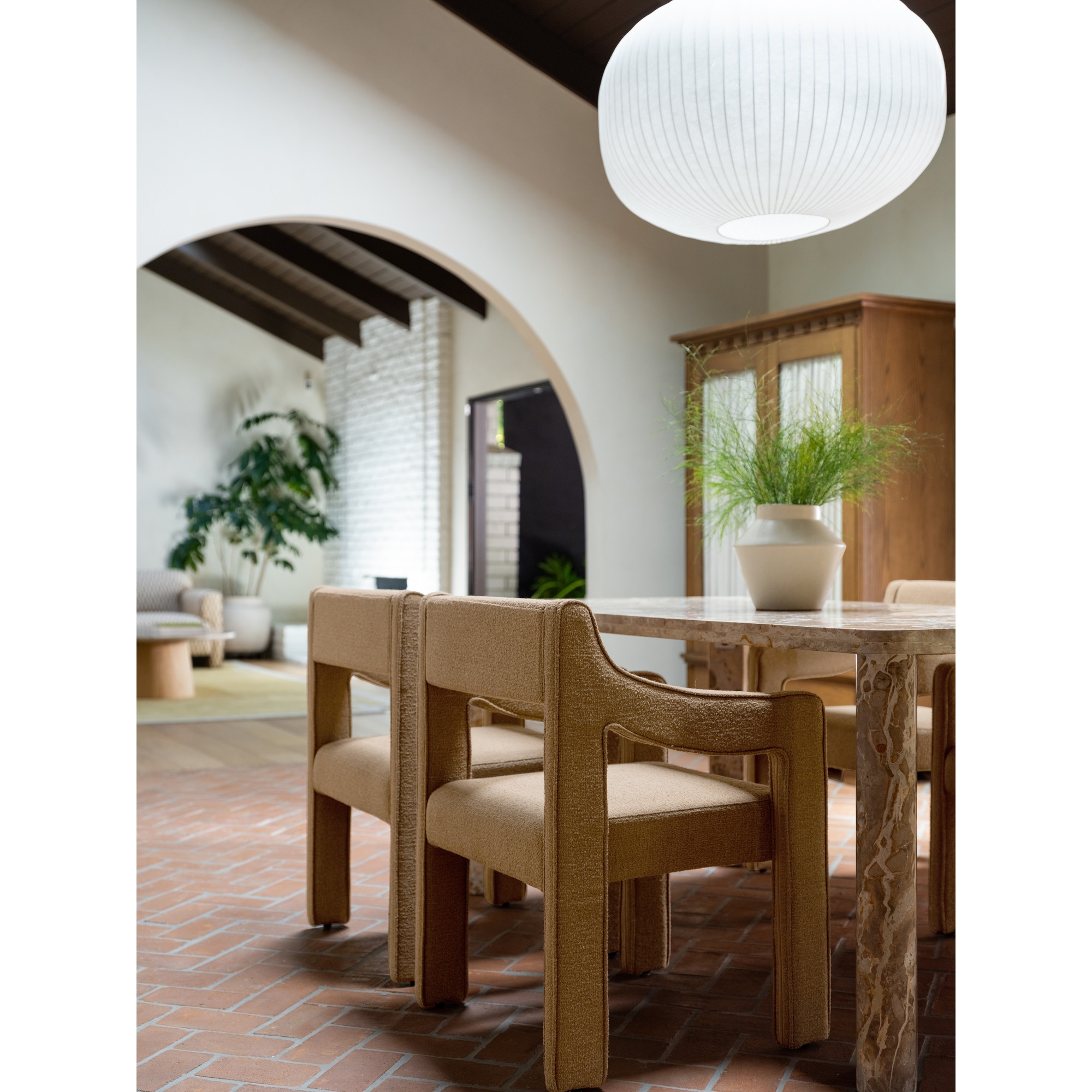 Elise Dining Chair Ochre - Image 10