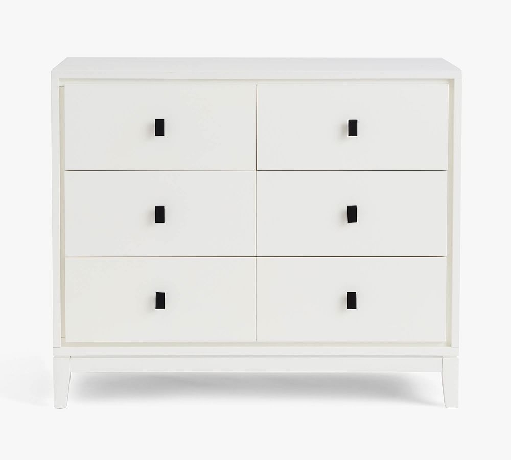 Richie 4-Drawer Dresser, Bright White - Image 0
