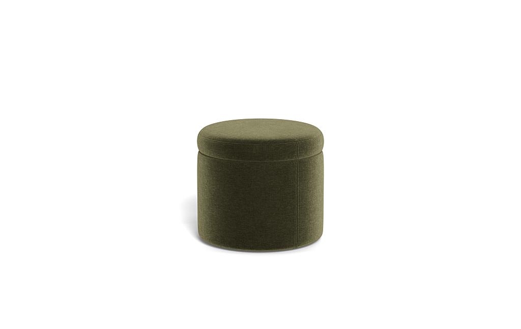 Colten Round Storage Stool Ottoman - Image 2