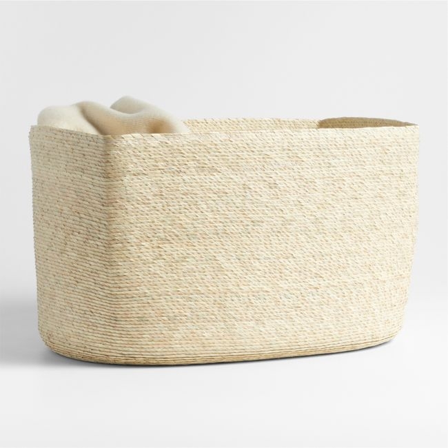 Palmera Medium Woven Bin - Image 0
