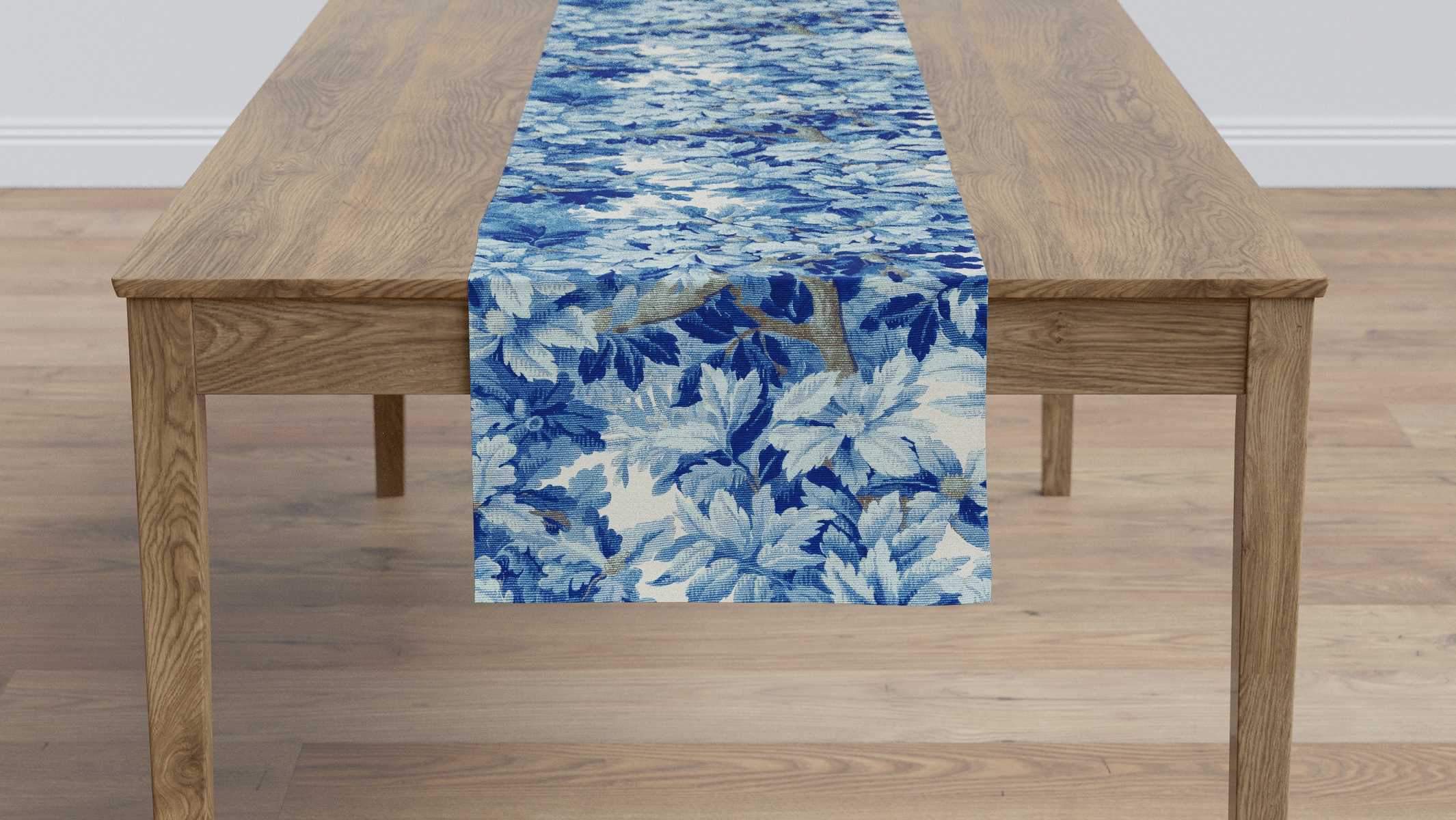 Table Runner 16" x 90", Limoges Bois De Chene, 16" x 90" - Image 1
