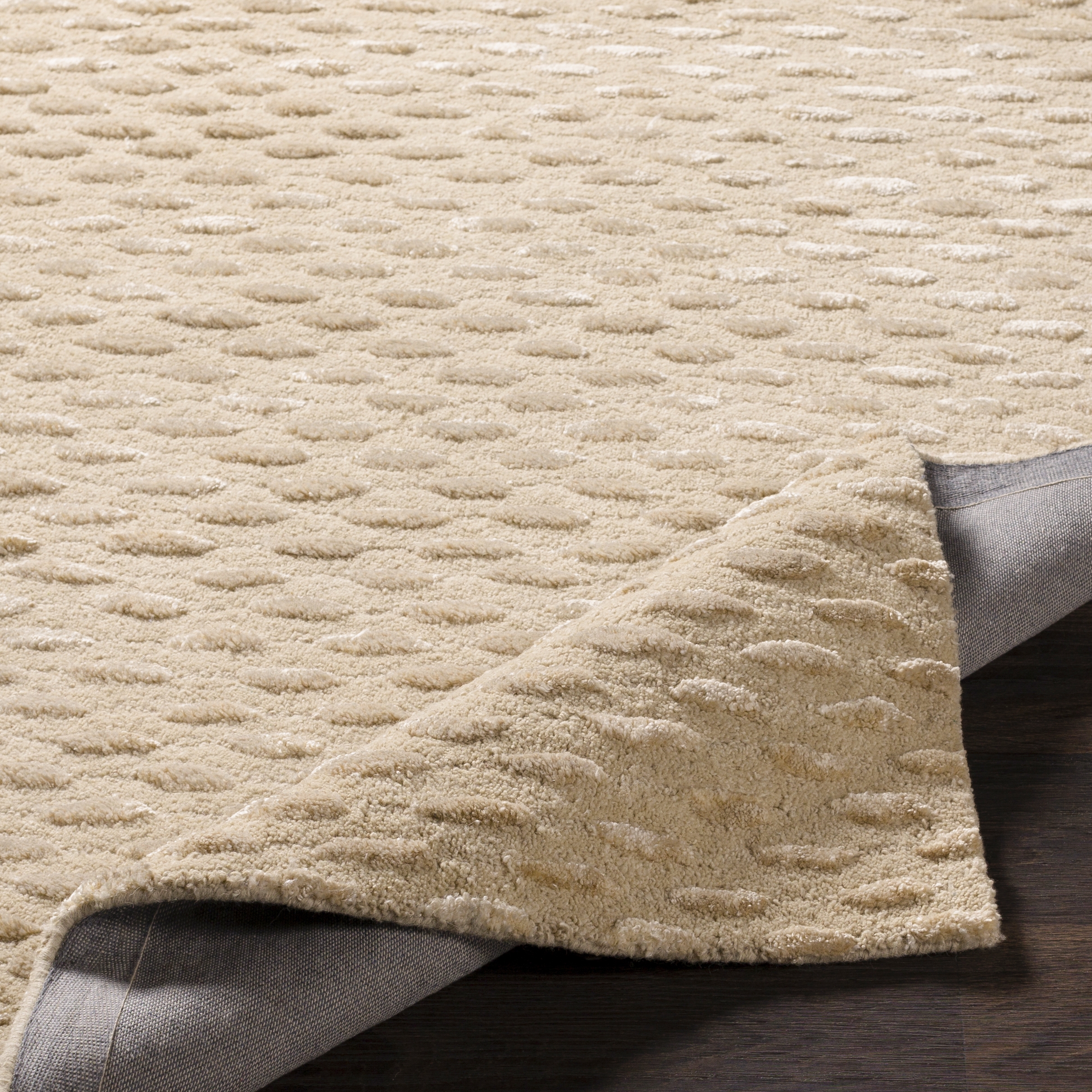 Atlantis Beige Indoor 9' x 13' Handmade Rug - Image 4