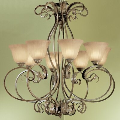 Manilla 8-Light Shaded Classic / Traditional Chandelier - Image 0