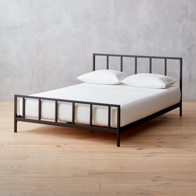 Alchemy Matte Black Full Bed - Image 0