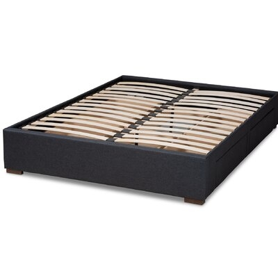 Elamin Modern and Contemporary Fabric Upholstered 4-Drawer Platform Storage Bed Frame - Image 0