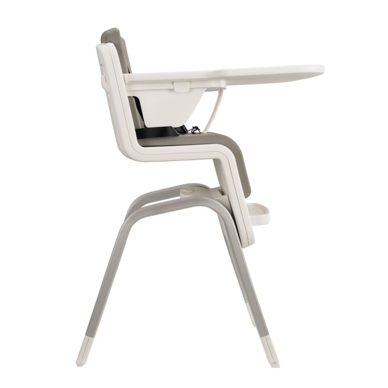 Nuna ® ZAAZ ™ Frost White and Grey Plastic Baby High Chair - Image 5