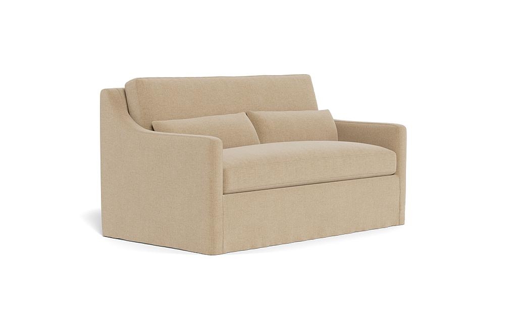 Ella Slipcovered Loveseat - Image 1