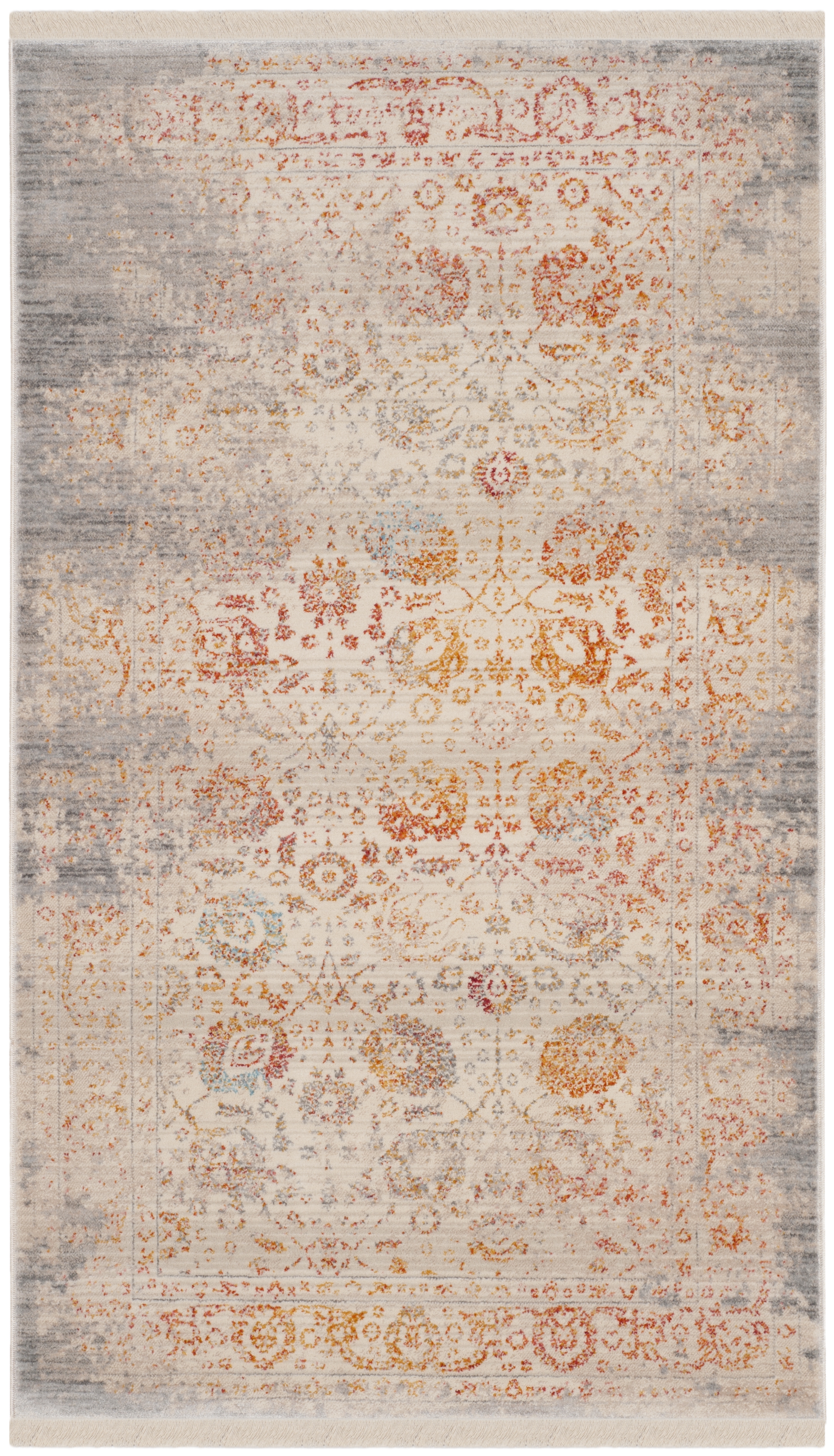 Arlo Home Woven Area Rug, VTP411C, Grey/Multi,  3' X 5' - Image 0