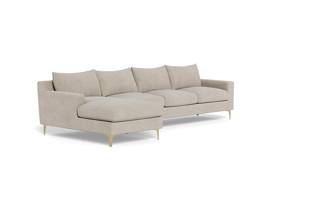 Sloan 4-Seat Left Chaise Sectional - Image 1