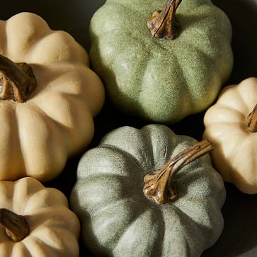 Pumpkin Bowl Filler, Mixed Colors, Set of 5 - Image 2