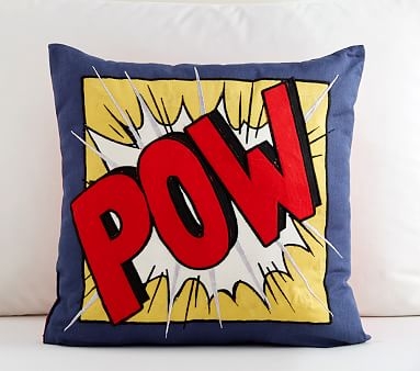 Pow Pillow, 16 Inch Square, Multi - Image 0