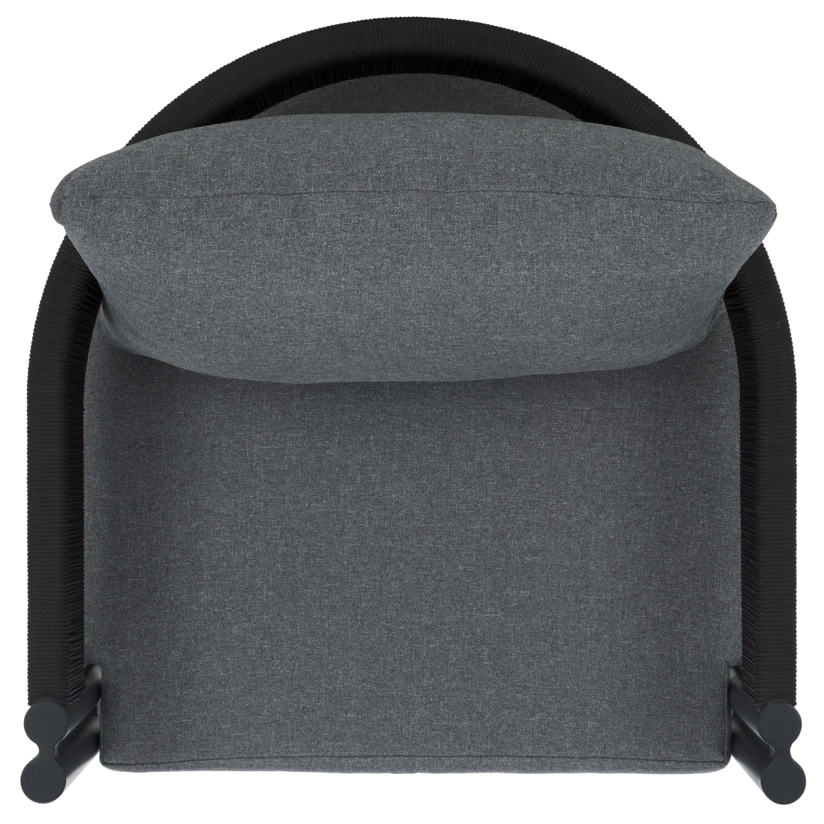 Viola Indoor-Outdoor Chair, Set Of 2 - Black/Grey - Image 4