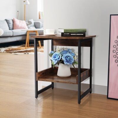 Industrial Home End Table Night Stand - Image 0